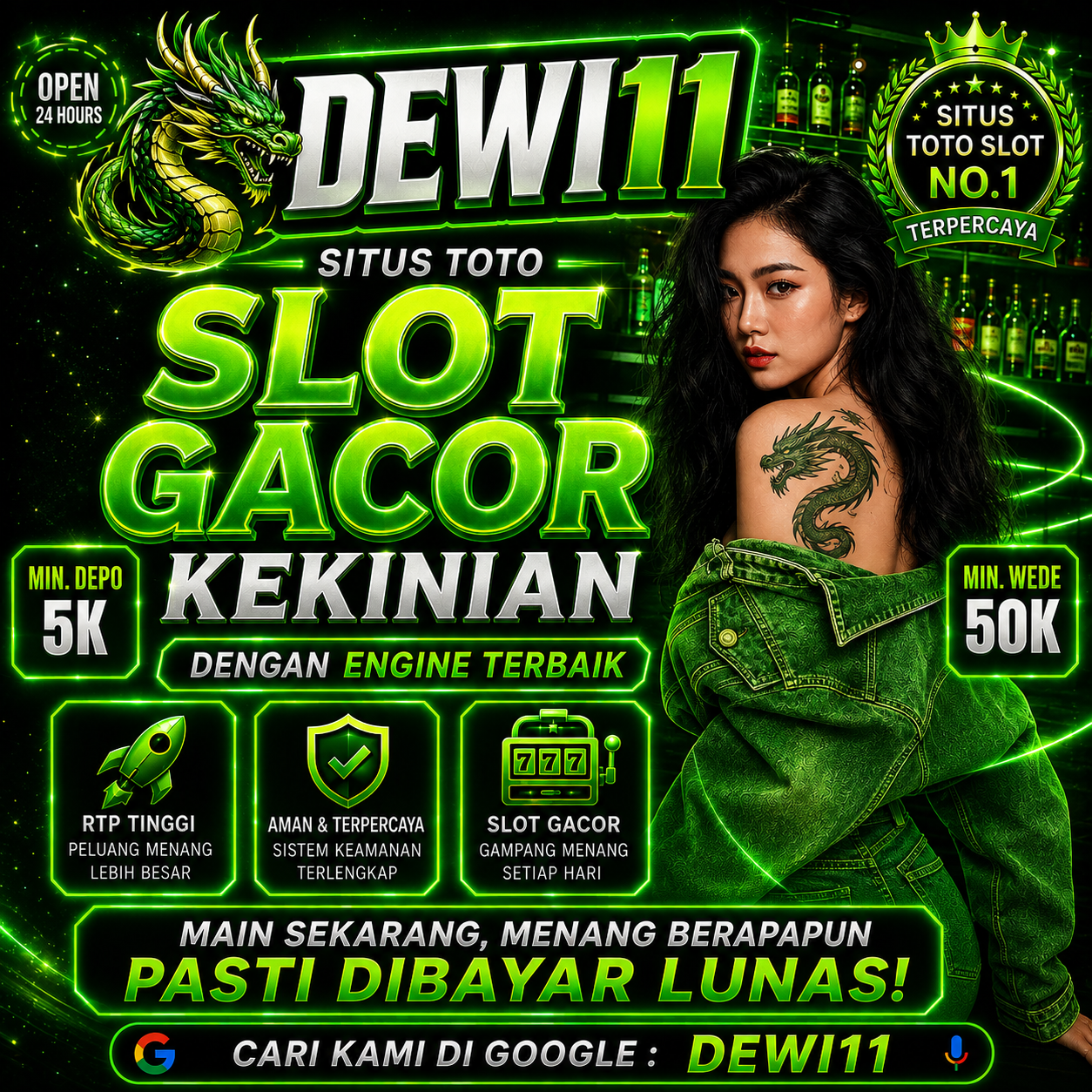 DEWI11 - Hiburan Game Online & Slot Terlengkap Plus Promo Melimpah